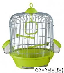 Jaula para canarios redonda peque&ntilde;a