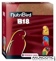 Nutribird B 18 alimento para cr&iacute;as de periquitos y agapornis
