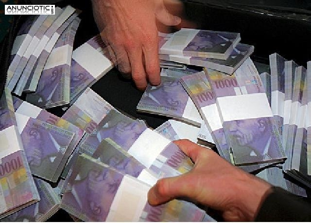 oferta de pr&eacute;stamo a las personas serias 