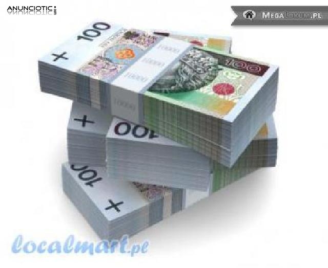 Oferta de pr&eacute;stamo serio y honesto