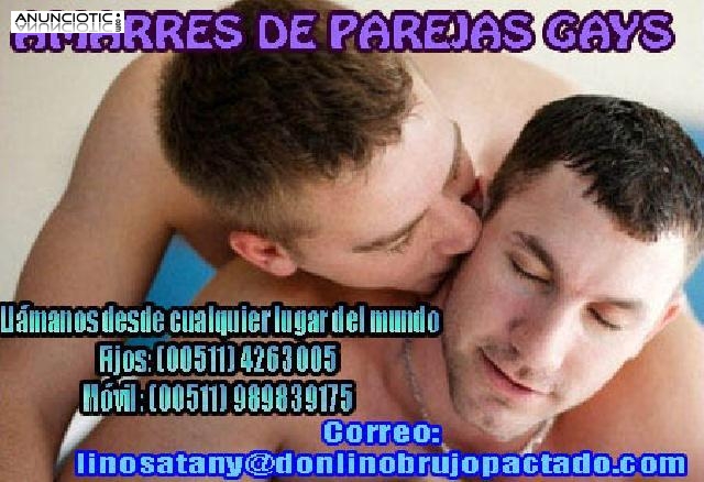 AMARRES GAYS LESBICOS Y HETEROSEXUALES PACTADOS �DON LINO  UNICO BRUJO 