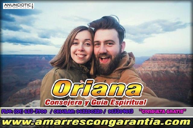 ORIANA TAROTISTA CON A&Ntilde;OS DE EXPERIENCIAS MUY ACERTADA