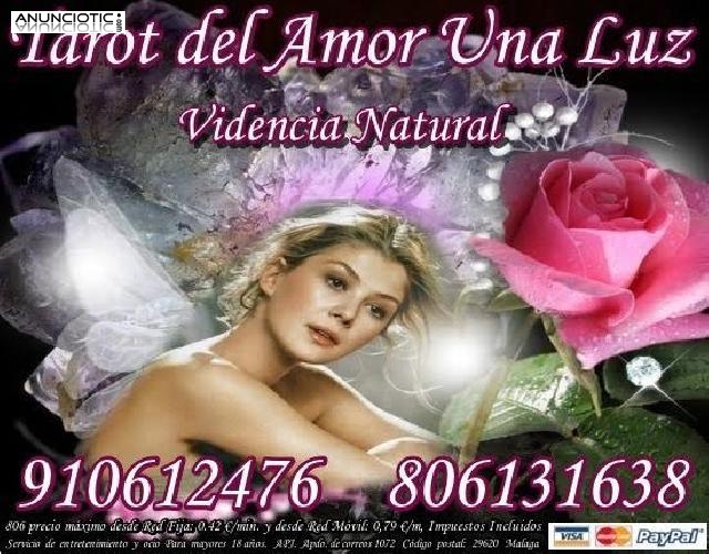Tarot del Amor UNA LUZ 806 desde 0.42�/m+++++++++++++++++++++++