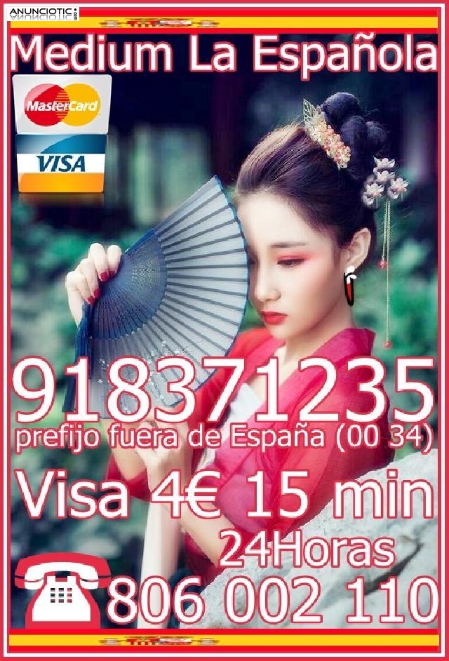 Tarot Visa LA ESPA&Ntilde;OLA 918 371 235 desde 5� 15 mtos, las 24 horas 