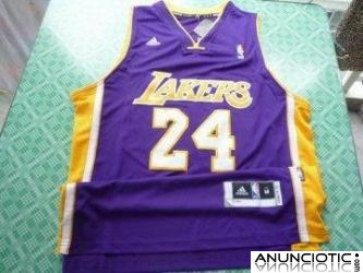 Competitivo camiseta de baloncesto Los Angeles Lakers Kobe Bryant # 24-Purple-Player Edici