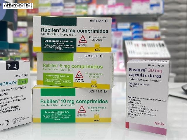Compra Rubifen, Ritalin, Adderall xr, Concerta, Elvanse y mas<>.