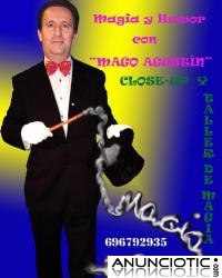 MAGO AGUST&Iacute;N magia de cerca y EL TALLER DE MAGIA