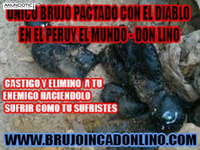 BRUJO INCA DON LINO - BRUJO PACTADO CON EL DIABLO &Uacute;NICO BRUJO INCA