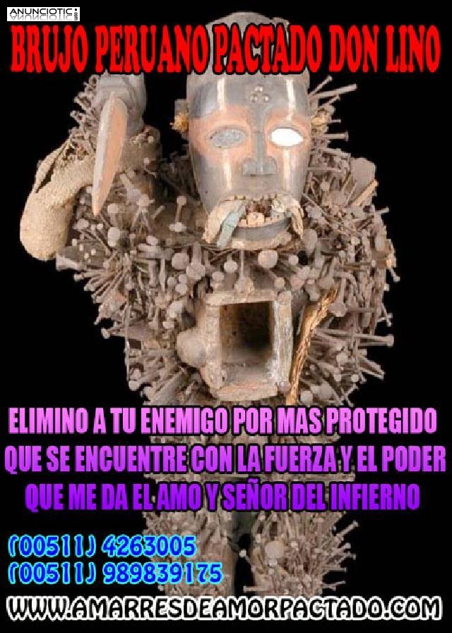 BRUJO INCA DON LINO - BRUJO PACTADO CON EL DIABLO &Uacute;NICO BRUJO INCA