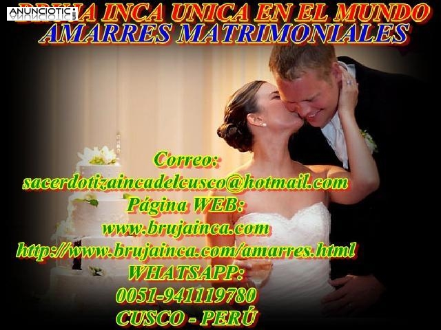 AMARRES ETERNOS MATRIMONIALES &Uacute;NICOS 