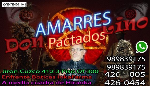 AMARRES GAY, L&Eacute;SBICO Y HETEROSEXUAL PACTADOS-DON LINO UNICO BRUJO INCA P