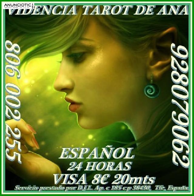 Videntes  unidos Ana por solo 0,42 cm mto  al 806 002 255 el tarot m&aacute;s econ