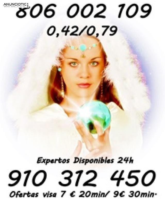 Videncia Real del Amor Promoci&oacute;n Visa 5 � 15 min. 910 312 450 / 806 002 109