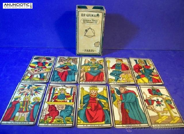 Tarot De Marsella.El M&aacute;s Antiguo.Poderoso Tarot.