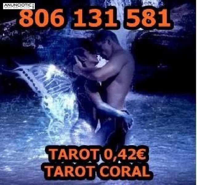 Tarot barato fiable 0,42� CORAL vidente