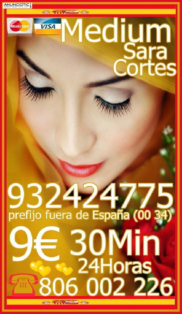 Tarot  Sara Cortes 932 424 775  desde 4� 15 min, 7� 20mts 9� 30mts. 60M 20 