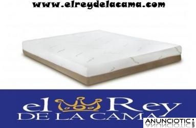 Cama el&eacute;ctrica m&aacute;s colch&oacute;n visco.