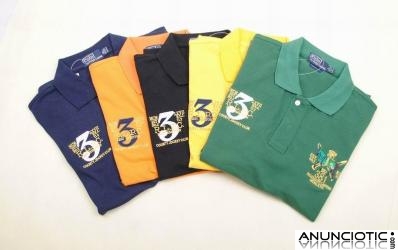16 s&uml;&reg;lo con Polo, Ed Hardy, AF Gucci, prendas de vestir camisetas  