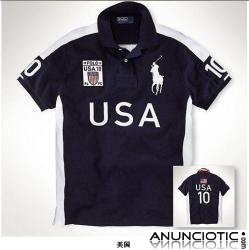 16 s&uml;&reg;lo con Polo, Ed Hardy, AF Gucci, prendas de vestir camisetas  