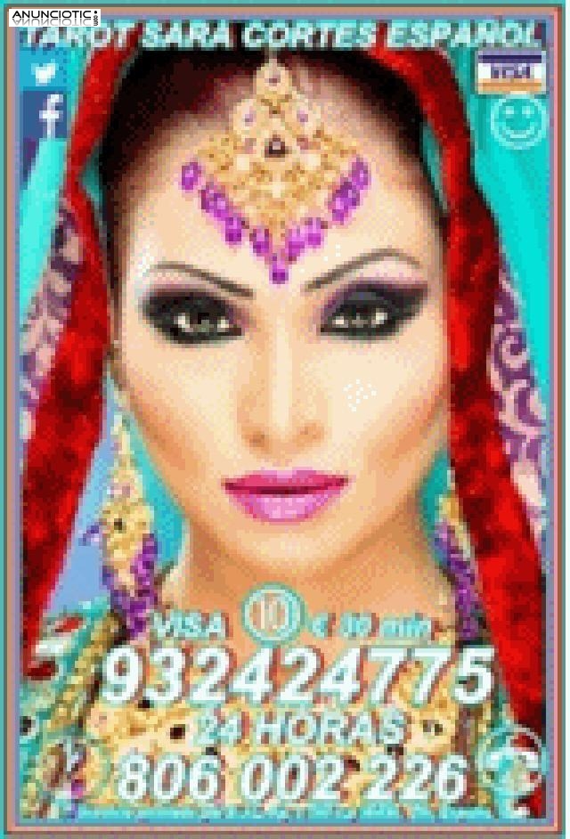 Tarot  Sara Cortes 932 424 775  desde 5� 15 min, 8� 20mts 10� 30mts.60m20 �