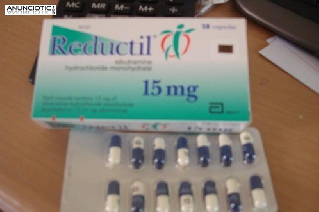 Reductil 15mg (Sibutramina Meridia) 30 C&aacute;psulas