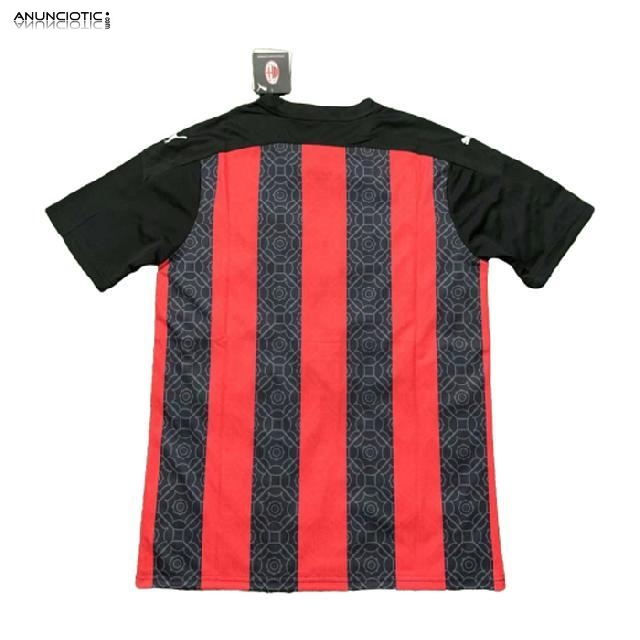 camisetas de f&uacute;tbol AC Milan baratas 2020-2021