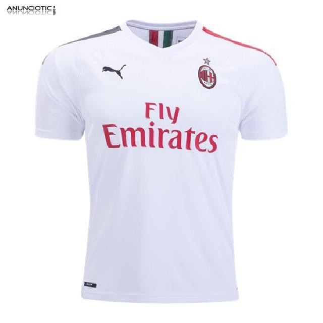 camisetas de f&uacute;tbol AC Milan baratas 2020-2021