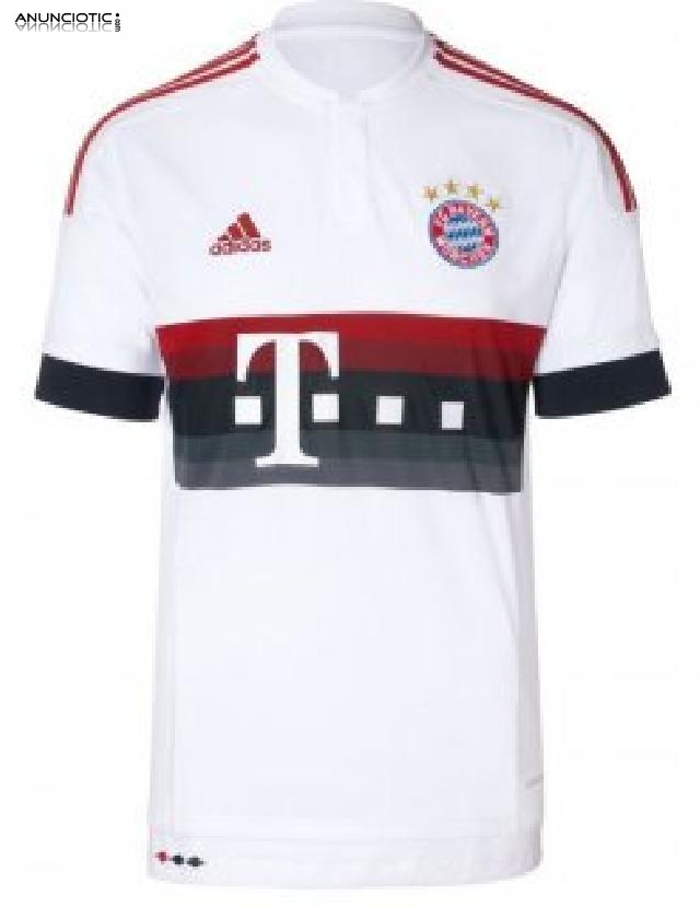 Camisetas del Bayern Munich Segunda 2015 2016