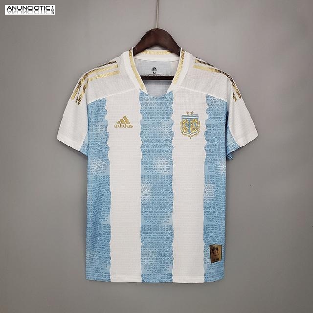 camiseta argentina maradona