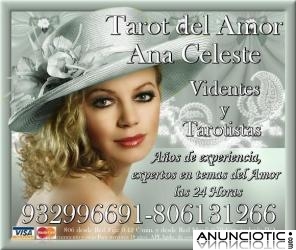 Vidente y Tarot Profesional del Amor 806 a 0,42�/m Visa Economica