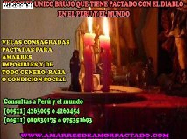 AMARRES - BRUJER&Iacute;A PERUANA -DON LINO &Uacute;NICO BRUJO INCA