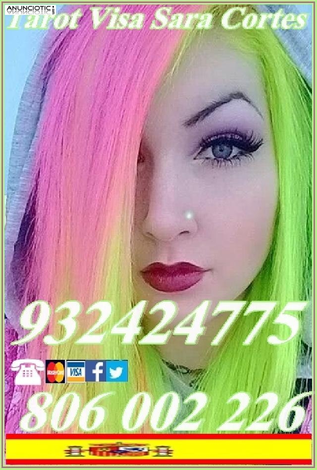 Tarot  Sara Cortes 932 424 775  desde 4� 15  7� 20mts 9� 30mts. 60M 18� lid