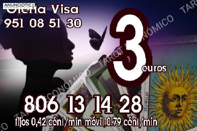 Oferta Visa 3 euros tarot y videntes 