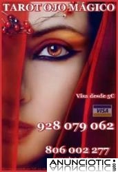 Tarot barato el Ojo M&aacute;gico Visa desde 5� 10 mtos 928 079 062, las 24 horas a su disposici&oacute;