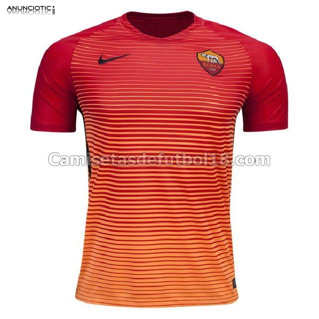 nueva primera equipaci&oacute;n as roma 2016-2017