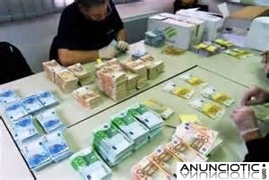 oferta de pr&eacute;stamo en serio � 900 a � 100 millones.