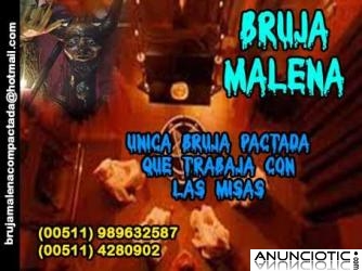 BRUJA �MALENA� CAMBIARA LO OSCURO QUE TE DEPARA EL DESTINO POR BUENA FORTUNA ‏.