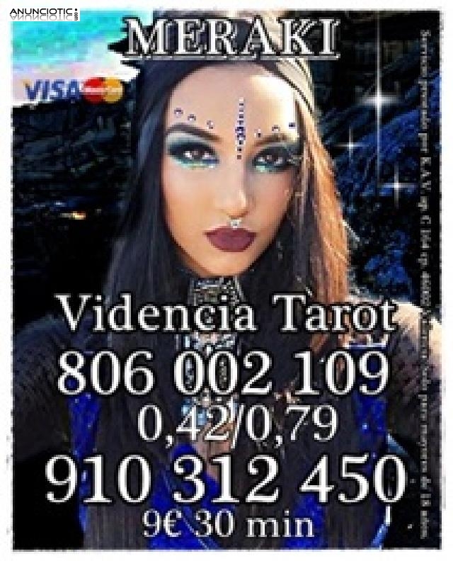 Tarot Visa 9� 30 min. 910 312 450 / 806 002 109 : 0,42/0,79 cm � min ,Viden
