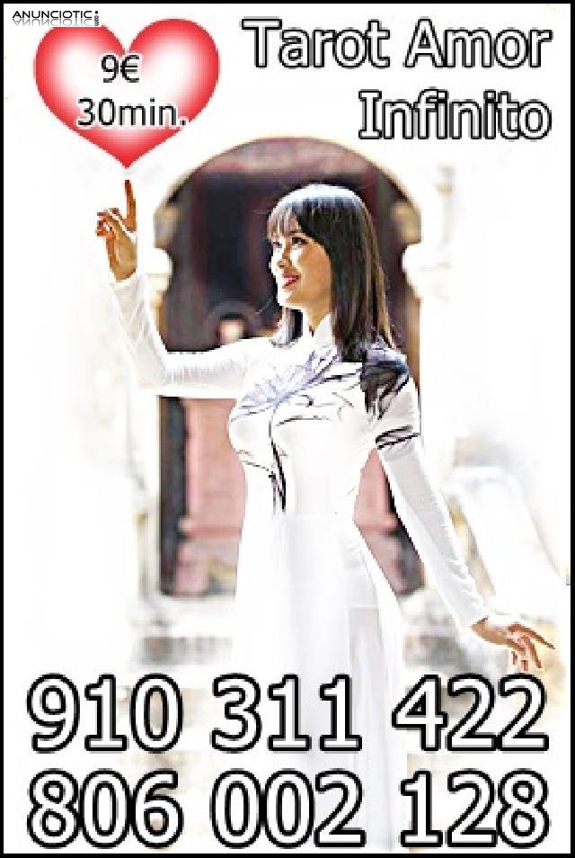 4 � 15 min VIDENTES DEL AMOR 910 311 422 -806 002 128 tarot del amor infini