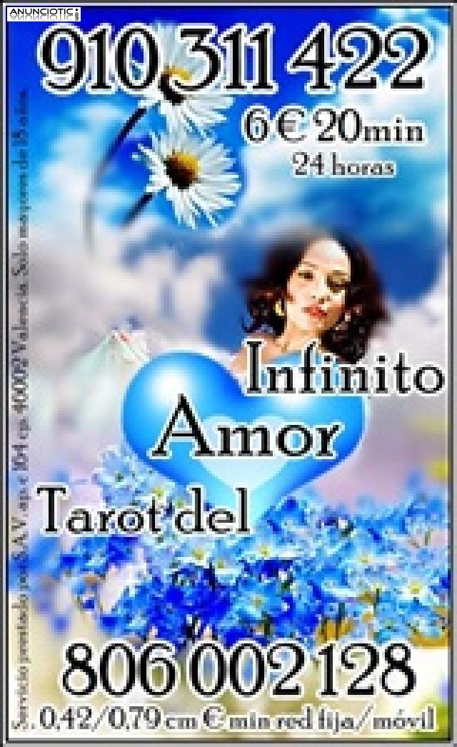 VIDENCIA  Y TAROT DEL AMOR  Promoci&oacute;n Visa 4 � 15 min. 910 311 422  / 806 0