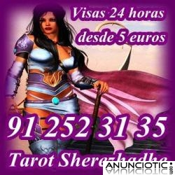 Tarot ang&eacute;lico visa barata desde 5 euros 91 252 31 35 Sherezhadhe siempre a tu lado 