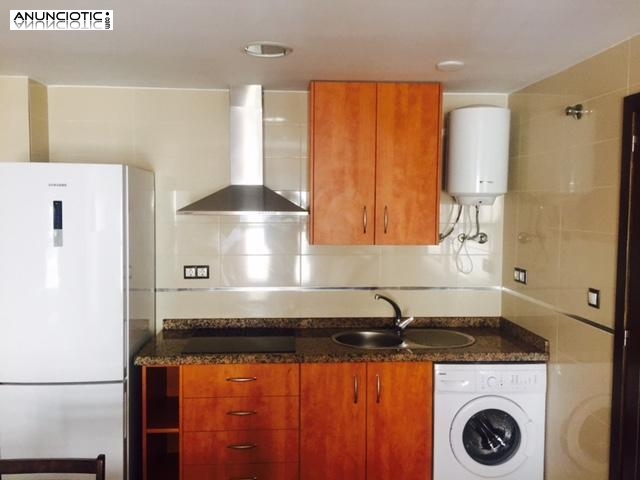 Se alquila apartamento de 1 habitaci&oacute;n ba&ntilde;o 