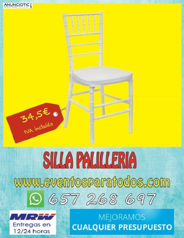 Oferta silla paliller&iacute;a