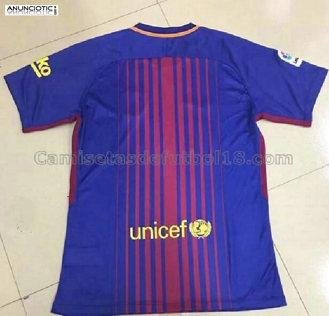 tailandia camiseta barcelona 2017-2018 1&ordf; equipaci&oacute;n