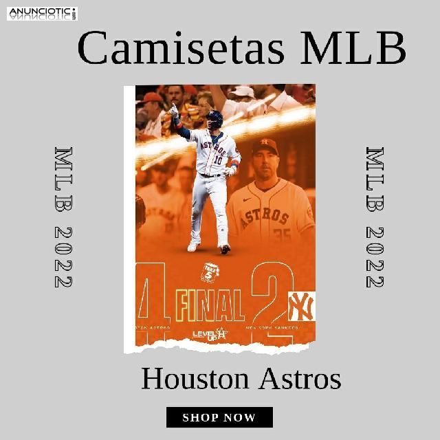 Camiseta Beisbol Hombre Houston Astros Justin Verlander Primera Replica Bla