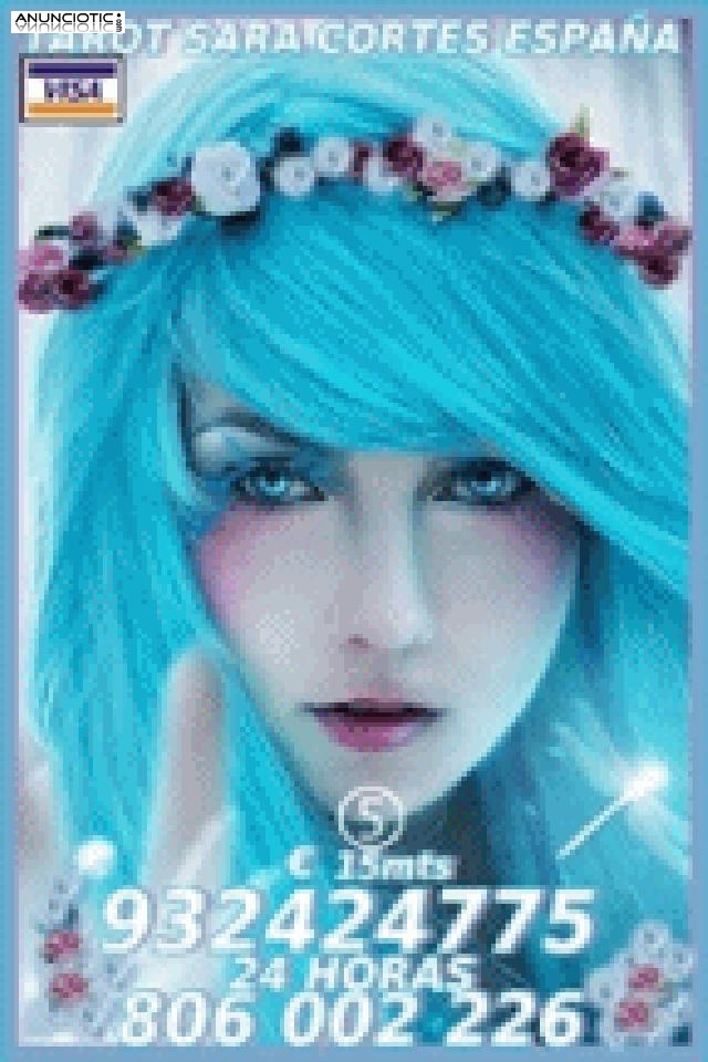 Tarot Visa  Sara Cortes 932 424 775  desde 5� 15 min, 8� 20mts 10