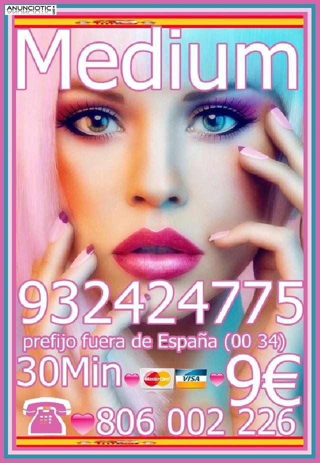 MEDIUM CON CARACTES 932 424 775 desde 4� 15mts, 7� 20mts y 9� 30 mtos.de es