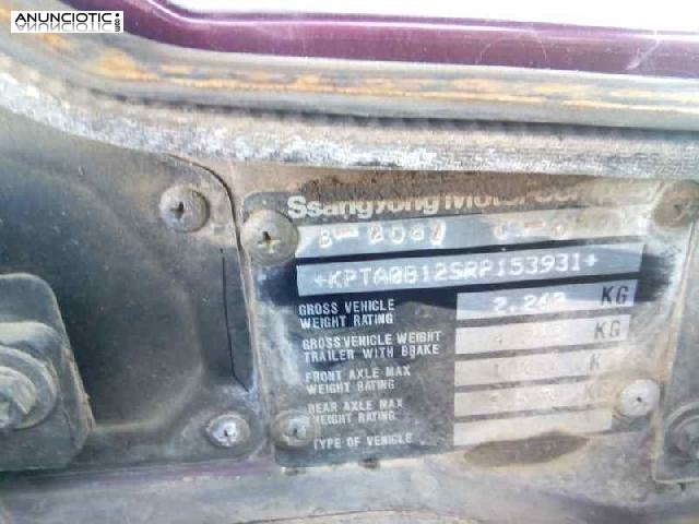 Motor - 5933986 - ssangyong family ta2