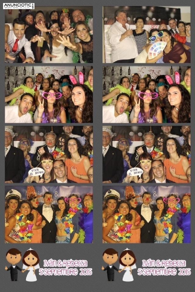 Fotomat&oacute;n para bodas