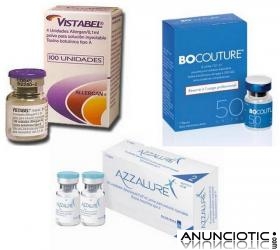 BOTOX &reg;, Restylane, Xeomin, Azzalure, Juvederm, Macrolane, Radiesse